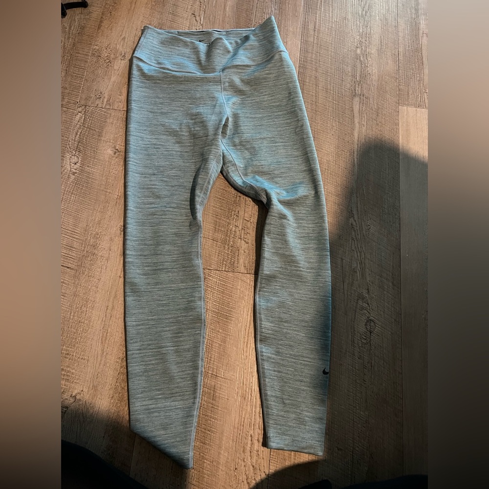 Nike Dryfit Women’s Leggings, Medium, Turquoise